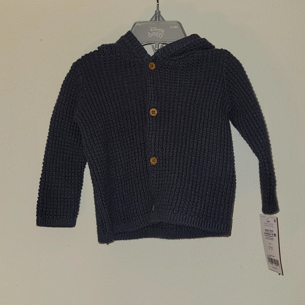 Carter's cardigan with hoodie